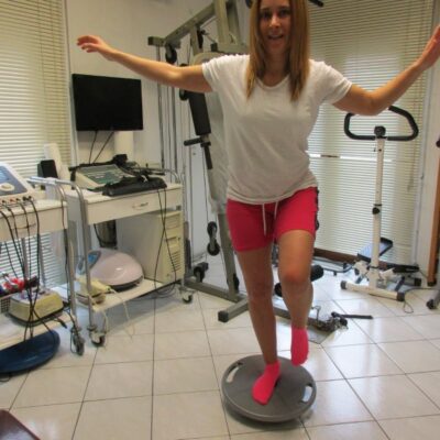 Ασκήσεις ιδιοδεκτικότητας πάνω σε σκληρή βαλβίδα ισορροπίας