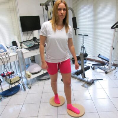 Ασκήσεις ιδιοδεκτικότητας πάνω σε περιστρεφόμενους δίσκους ισορροπίας